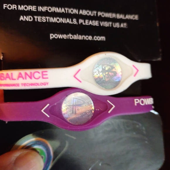 New. 2 Power Balance Bracelets - Picture 2 of 12